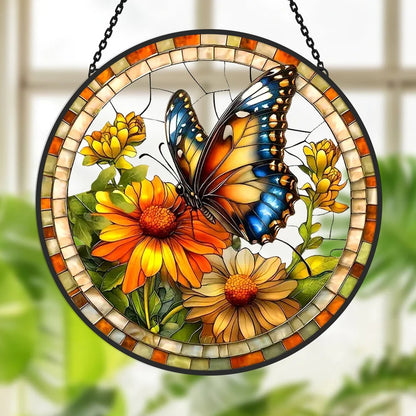 AuraGlas™ Solfångare Fönsterhängande Dekor – Se Ljus Förvandlas Till Konst