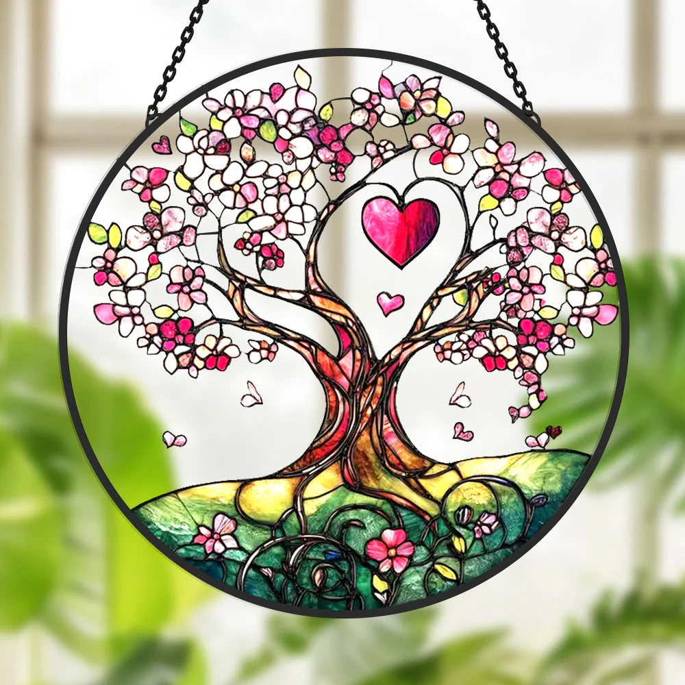 AuraGlas™ Solfångare Fönsterhängande Dekor – Se Ljus Förvandlas Till Konst