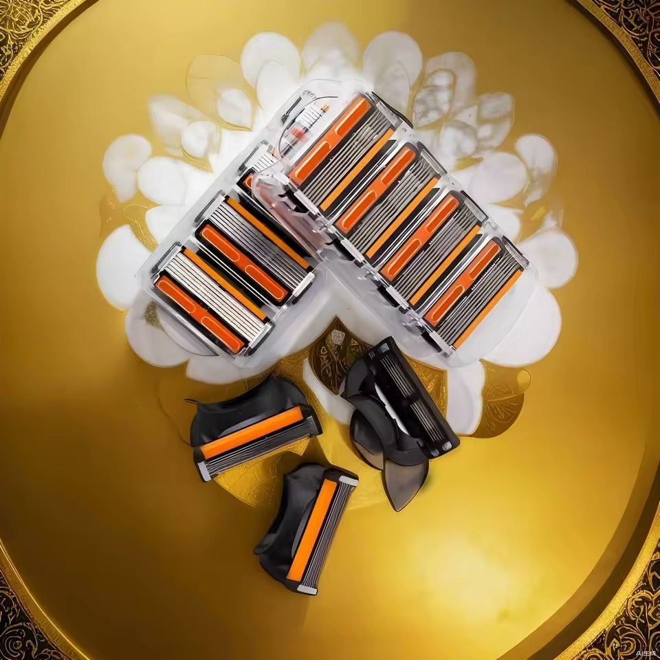 ProShave 6 – 6-Blads Rakhyvlar i 24 / 48-pack Klassisk säkerhetsrakning med sexbladsteknik som ger precision, komfort och lång hållbarhet.