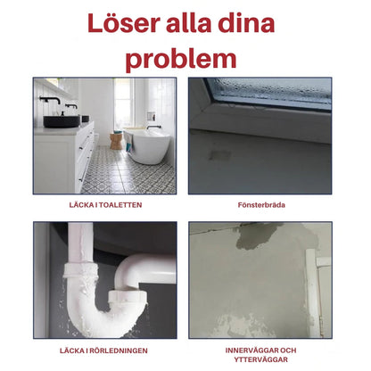 LeakRepair™ | Tätar Alla Läckor. På en Blinkning av ett Öga