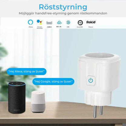 Smart Hemuttag 16A – Kontrollera Enheter Från Var Som Helst