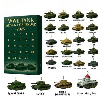 StålBataaljon™ Advent Calendar – 24 WWII Tank Surprises