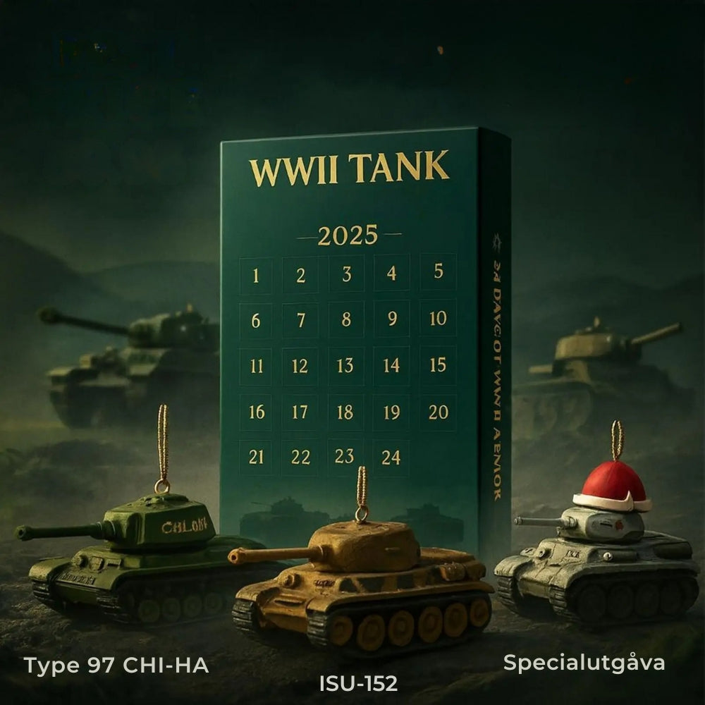 StålBataaljon™ Advent Calendar – 24 WWII Tank Surprises