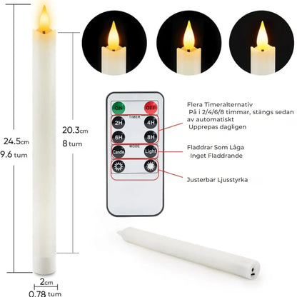 Ladattavat kynttilät – Luo syksyn ja talven kodikkuutta joka ilta