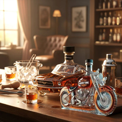 Harley &amp; Mustang Premium -viskipullo™ 🥃